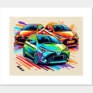 Toyota Yaris Posters and Art